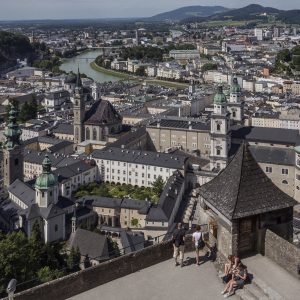 View from the Salzburg castle